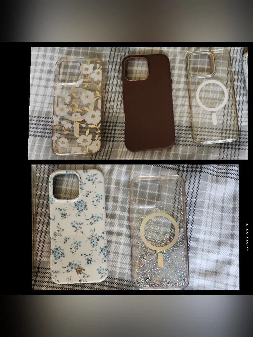 5x iPhone 13 14 15 Phone Cases Bundle Kate Spade OtterBox Velvet Caviar ESR Mag
